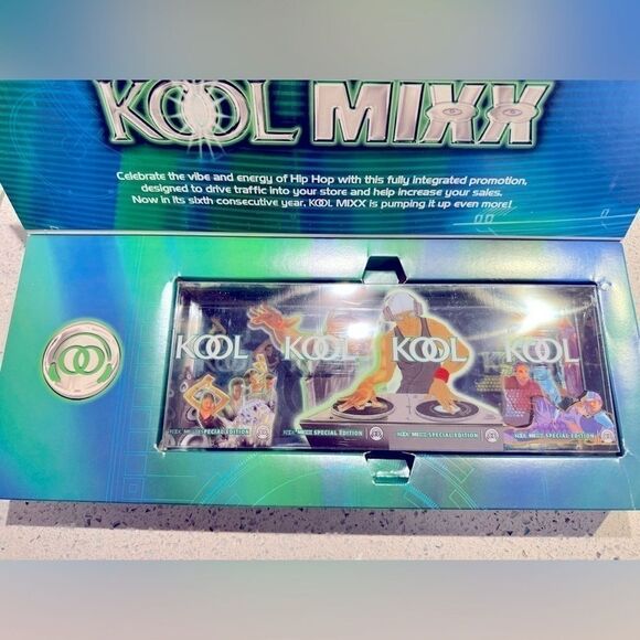 Vintage Mixx Kool Display Dj's Cigarettes Collectible Empty No Cigarettes Music - Picture 2 of 7